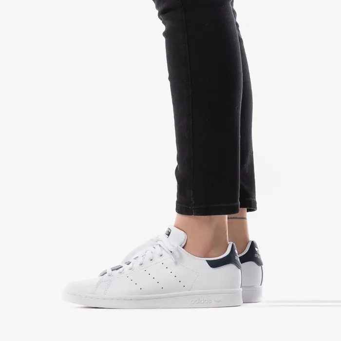 Giày Adidas Stan Smith White Core Navy S81020 - Ảnh 3