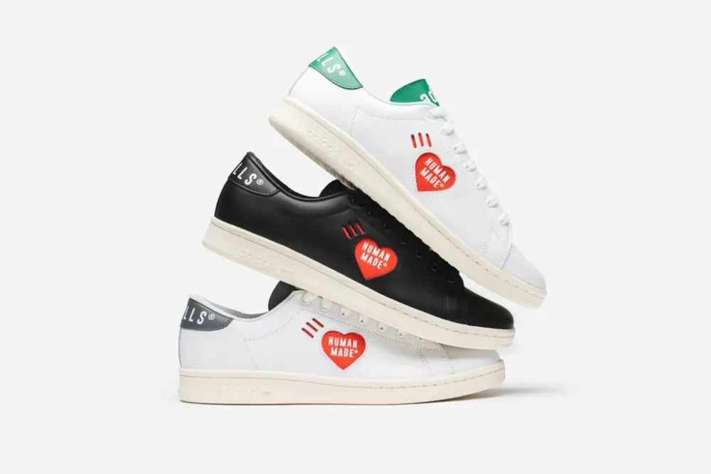 Giày Adidas Human Made x Stan Smith 'Black' FY0736 - Ảnh 5