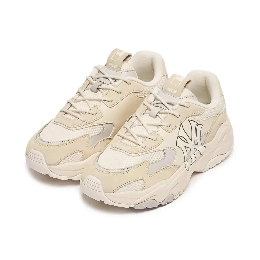 Giày MLB BigBall Chunky Lite SD New York Yankees 'Cream' 3ASHC3S1N-50CRS - Ảnh 3