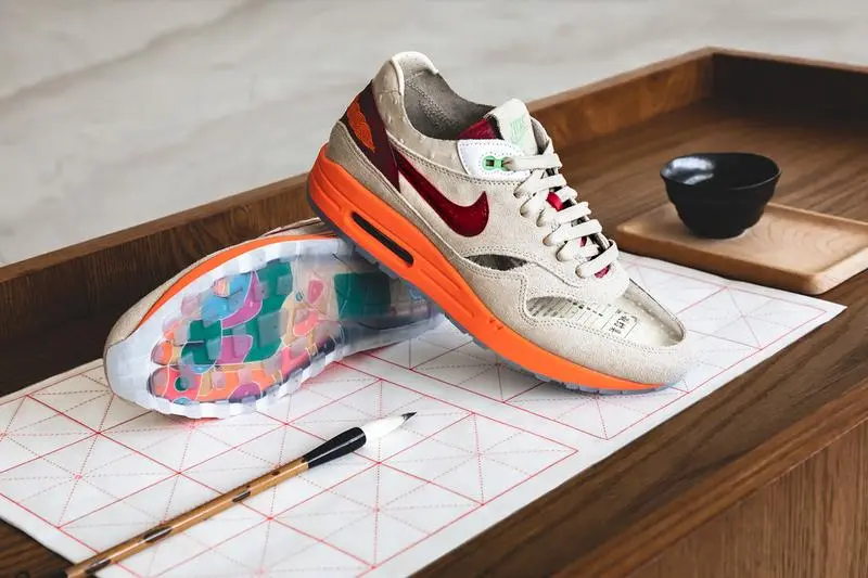 Alternative view of Giày Nike x Clot Air Max 1 Net DD1870-100