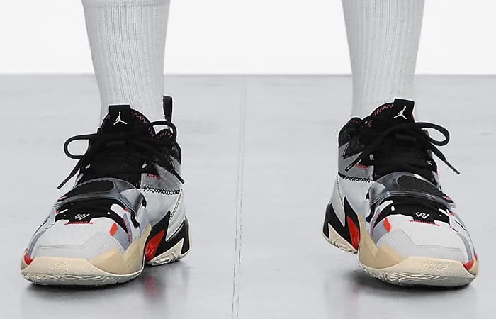 Giày Nike Jordan Why Not Zer0.3 White Bright Crimson Black CD3003-101 - Ảnh 7