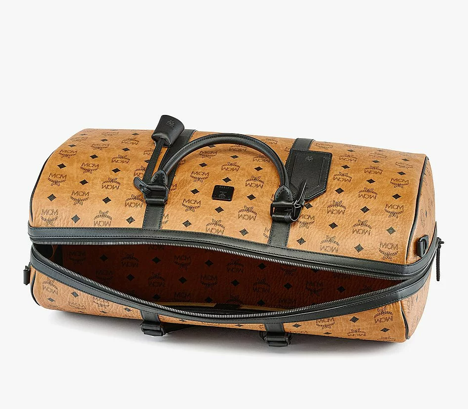 Túi MCM Ottomar Weekender Bag in Visetos MMVCSVY02CO001 - Ảnh 3