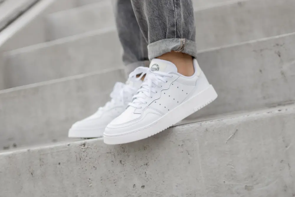 Giày Adidas Supercourt Shoes White FU9955 - Ảnh 5