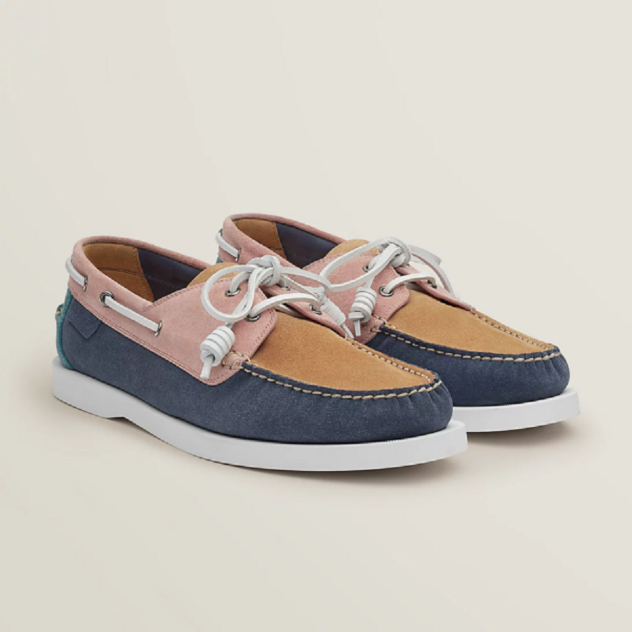 Giày Hermes Ecoutille Loafer ‘Multicolore’ H221808ZAQ8445 - Ảnh 3