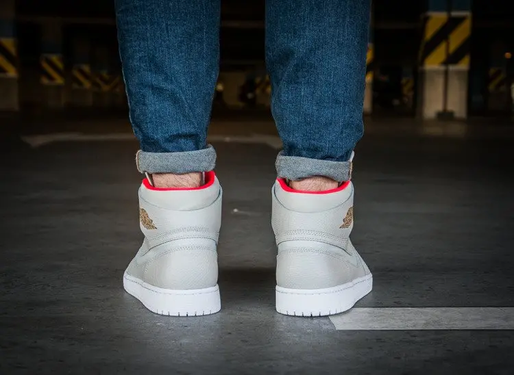 Giày Nike Air Jordan 1 High Nouveau 'Medium Beige' 819176-050 - Ảnh 5