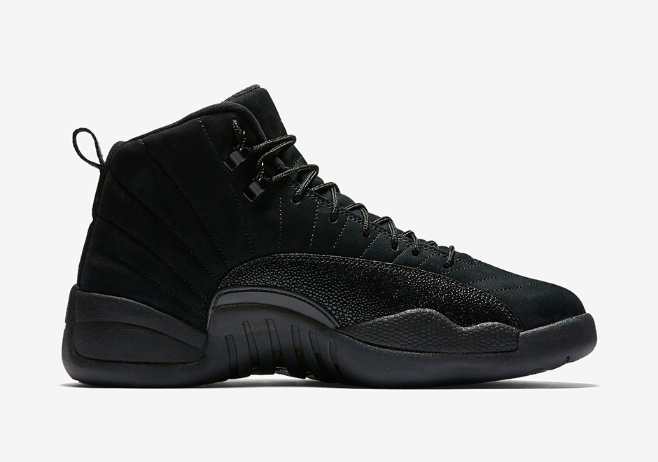 Giày Nike OVO x Air Jordan 12 Retro 'Black' 873864-032 - Ảnh 2