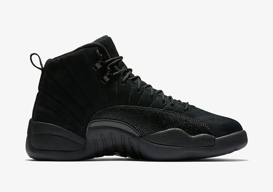 Alternative view of Giày Nike OVO x Air Jordan 12 Retro 'Black' 873864-032
