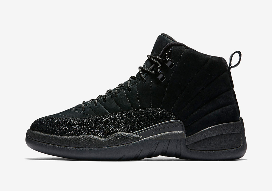 Giày Nike OVO x Air Jordan 12 Retro 'Black' 873864-032 - Ảnh 3