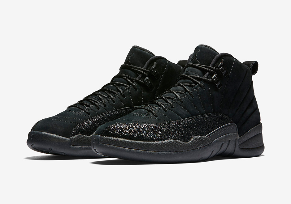 Giày Nike OVO x Air Jordan 12 Retro 'Black' 873864-032 - Ảnh 4
