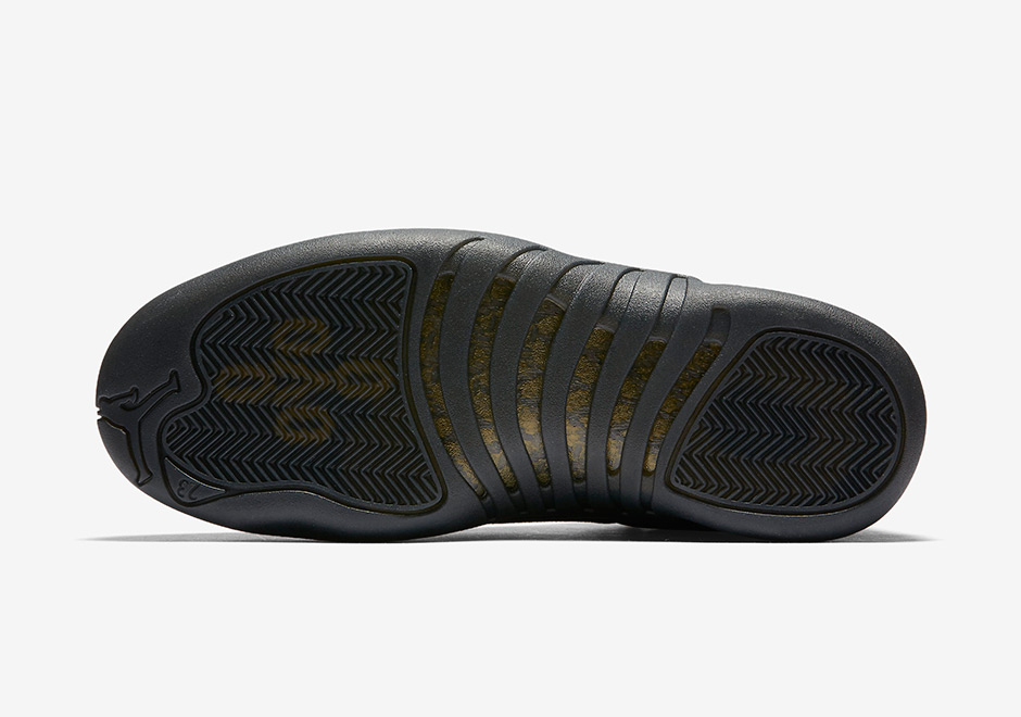 Giày Nike OVO x Air Jordan 12 Retro 'Black' 873864-032 - Ảnh 8