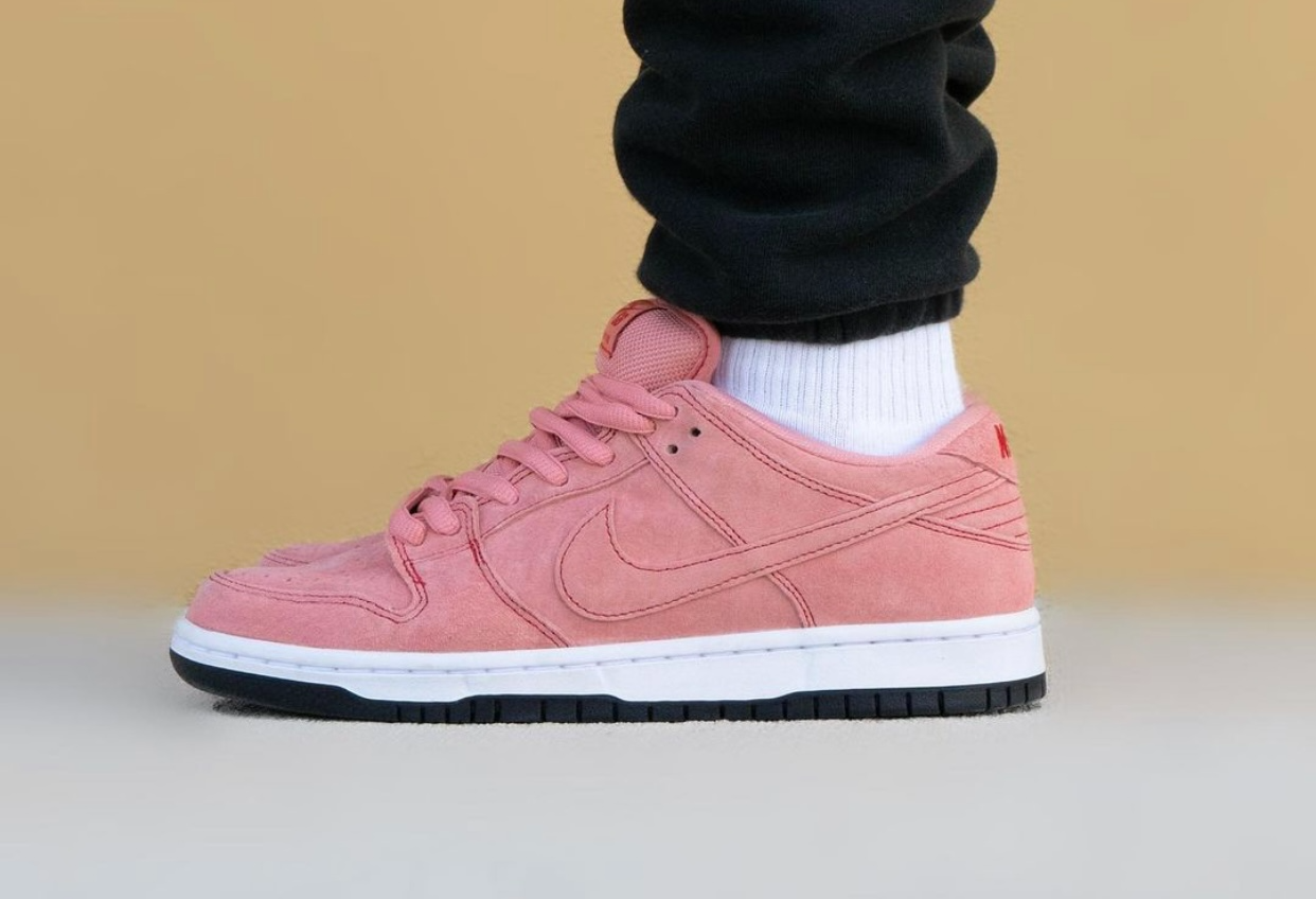 Giày Nike SB Dunk Low SB 'Pink Pig' CV1655-600 - Ảnh 2