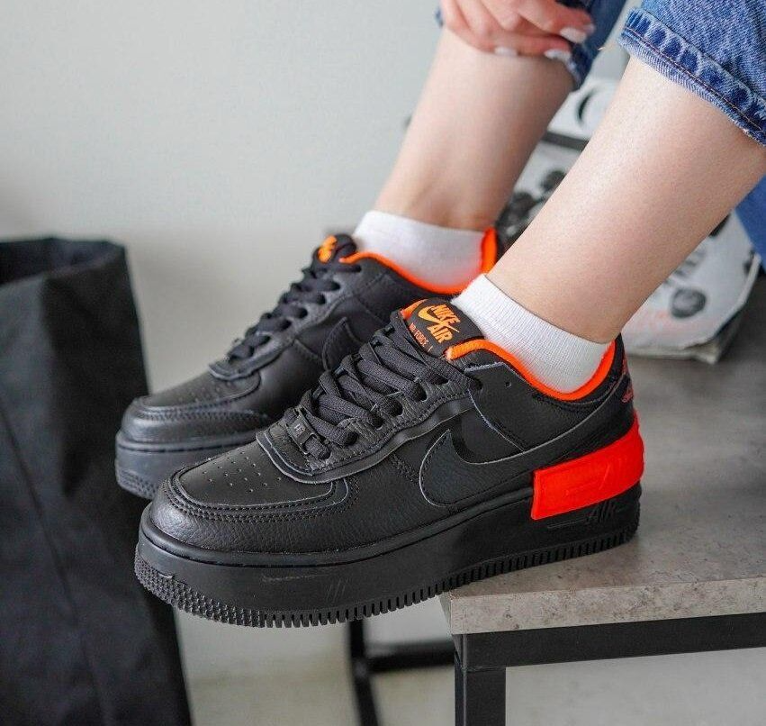 Giày Nike Air Force 1 Shadow 'Halloween' CQ3317-001 - Ảnh 2