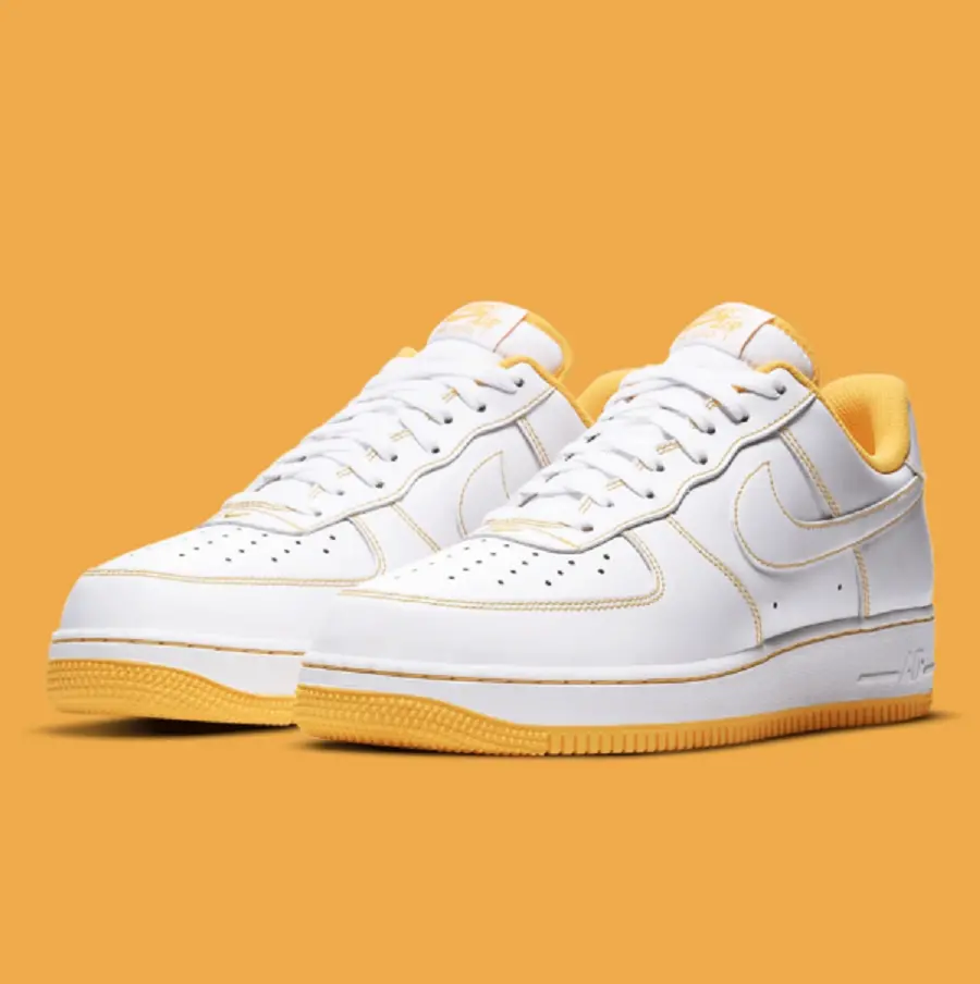 Giày Nike Air Force 1 07 ‘White Laser Orange’ CV1724-102 - Ảnh 5