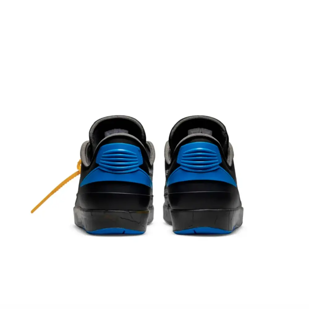 Giày Nike Off-White x Air Jordan 2 Retro Low SP 'Black Varsity Royal' DJ4375-004 - Ảnh 9