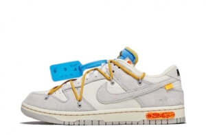 Alternative view of Giày Nike Off-White x Dunk Low 'Lot 34 of 50' DJ0950-102