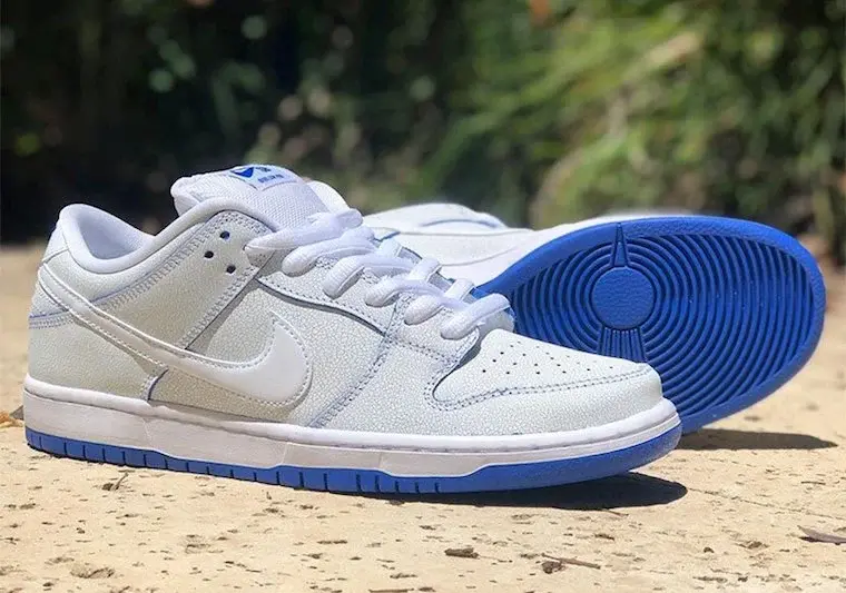 Giày Nike Dunk Low Premium SB 'Cracked Leather' CJ6884-100 - Ảnh 5