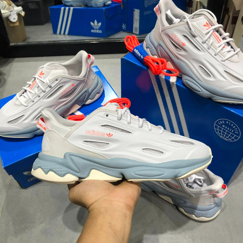 Giày Adidas Ozweego 'Celox Grey' GX1863 - Ảnh 4
