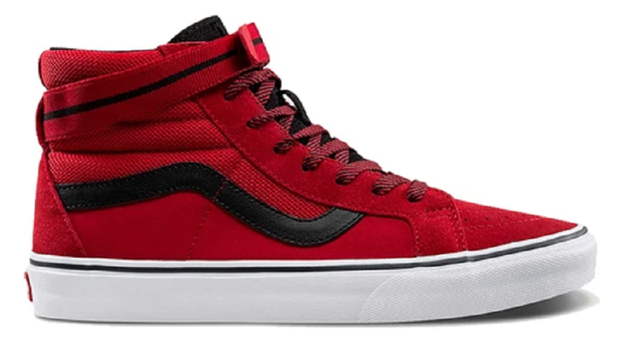 Giày Vans Wmns SK8-Hi Red Black VN0A3QY2VMK