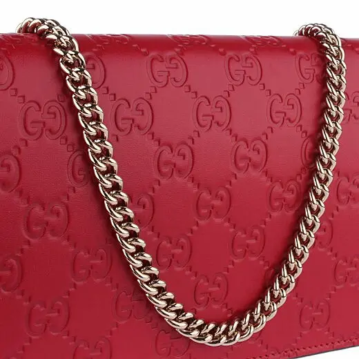 Túi Gucci GG Signature Mini 431408 CWC1G 6433 - Ảnh 3
