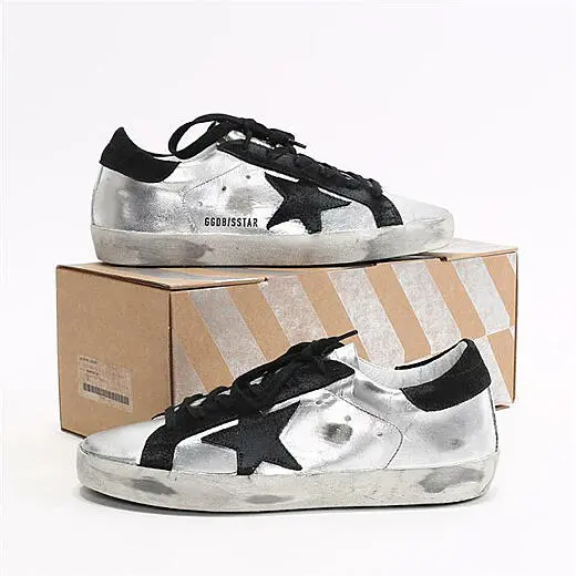 Giày Golden Goose Super Star 'Silver' GCOWS590-A8 - Ảnh 3