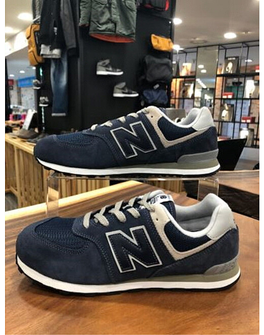 Giày New Balance 574 Kids 'Navy' GC574GV - Ảnh 5