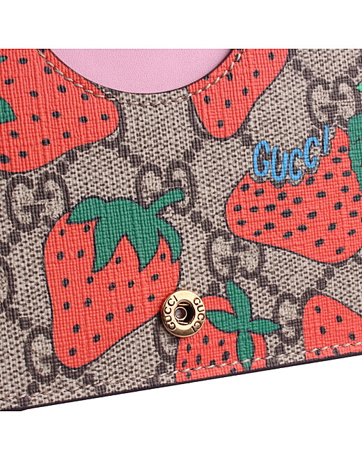 Túi Gucci Strawberry 573848 GZRAT 8483 - Ảnh 3