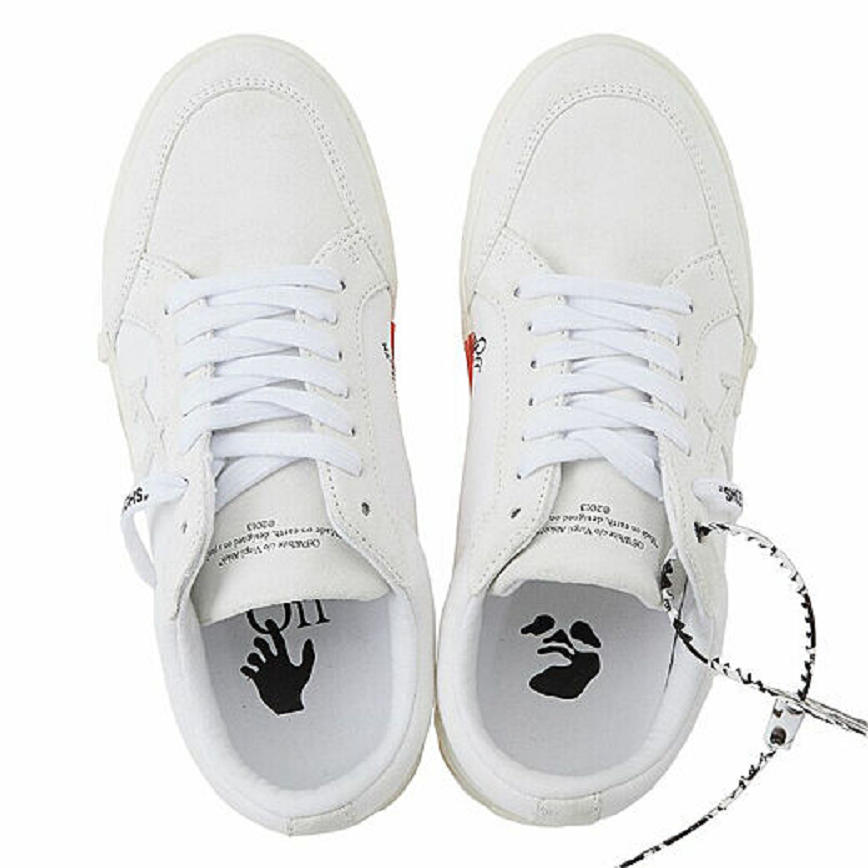 Giày Off-White Low Vulc White OMIA085E20FAB0030100 - Ảnh 3