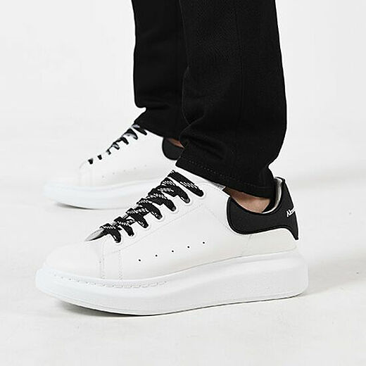 Giày Alexander McQueen Oversized Sneaker 'White Black' 625156-WHXMT-9034 - Ảnh 2