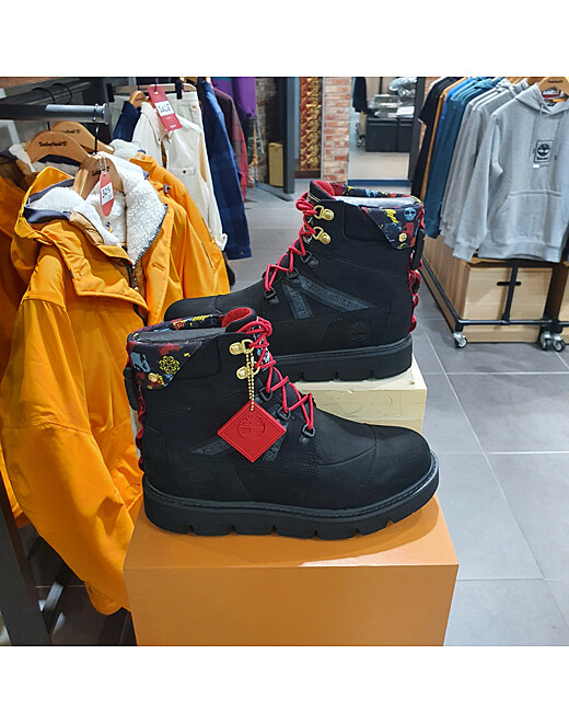 Giày Timberland RAYWOOD EK 6-INCH WATERPROOF BOOTS BLACK A2PWH - Ảnh 5