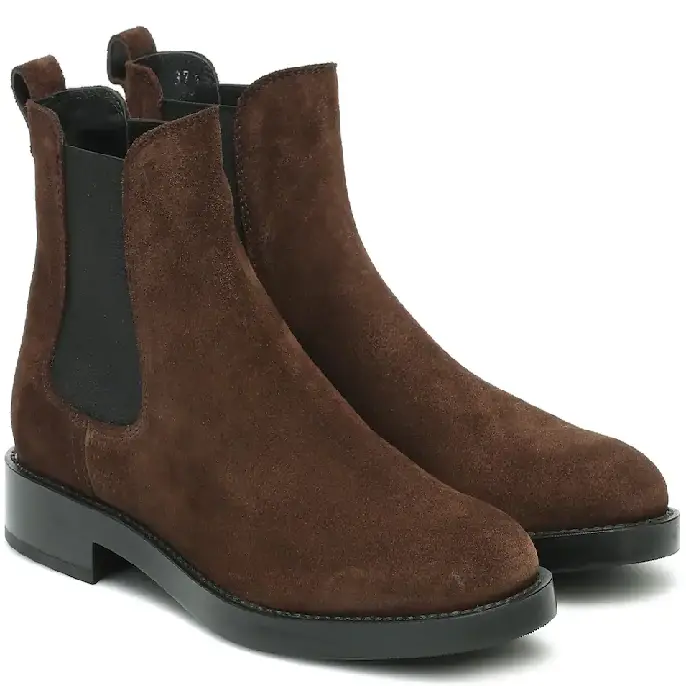 Giày Tod’s perforated Chelsea boots XXM06H00MH0RE0S800 - Ảnh 5
