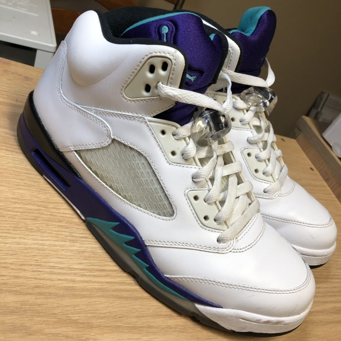 Giày Air Jordan 5 Retro 'Grape' 2013 136027-108 - Ảnh 3