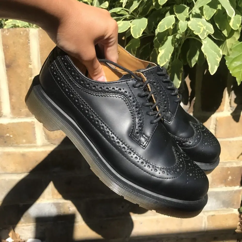 Giày Dr. Martens 3989 Black Smooth Leather 'Black' 13844001 - Ảnh 3