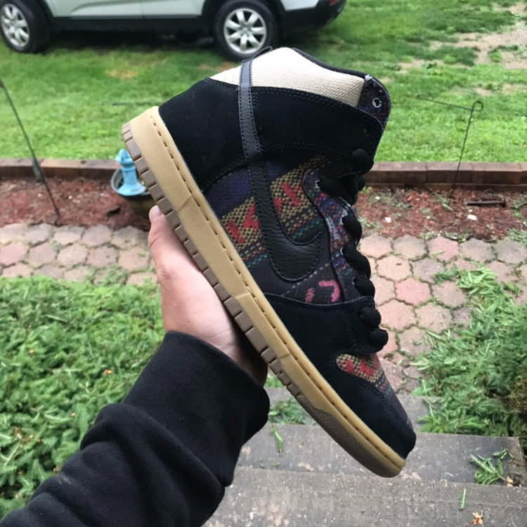Giày Nike SB Dunk High Premium SB 'Hacky Sack' 313171-902 - Ảnh 3