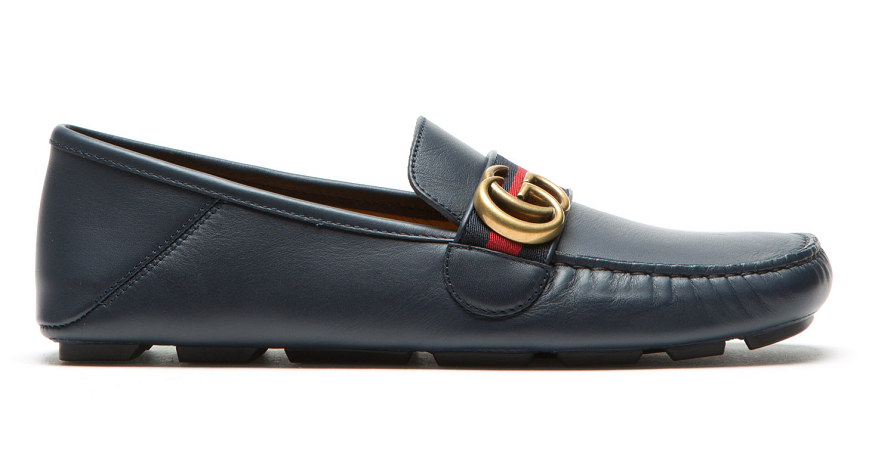 Giày Gucci Horsebit Loafers Moccasins Blue 450891-DTM10-4062