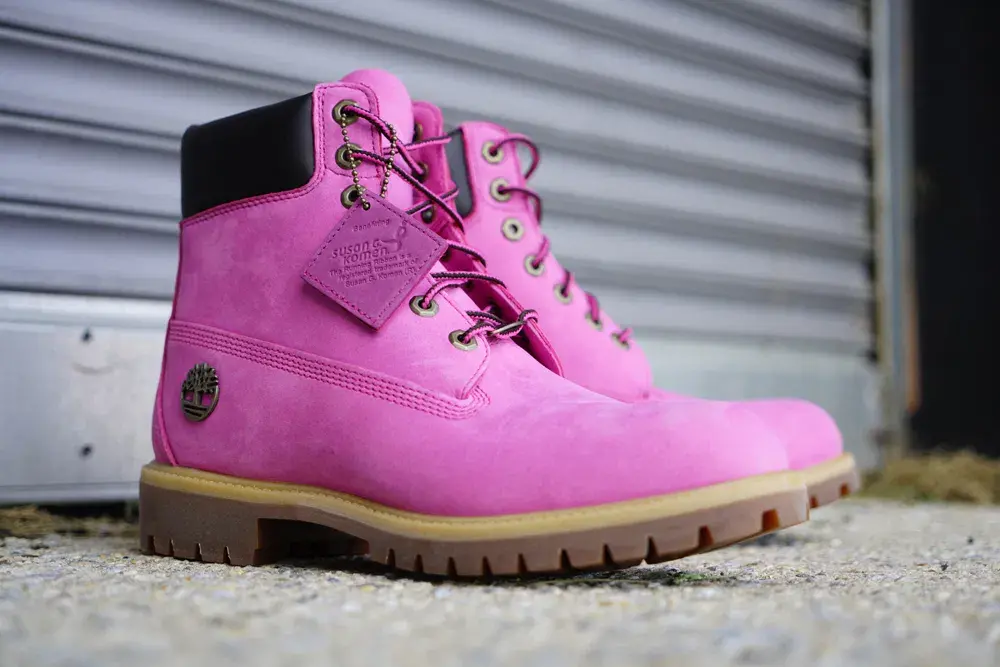 Giày Timberland Susan G. Komen x 6 Inch Premium Boot 'Pink' TB06254A - Ảnh 3