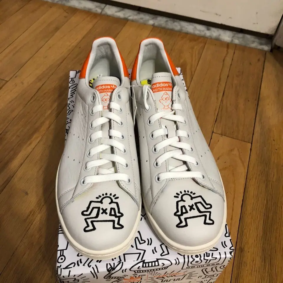 Giày Adidas Keith Haring x Stan Smith Pop Art EE9295 - Ảnh 5