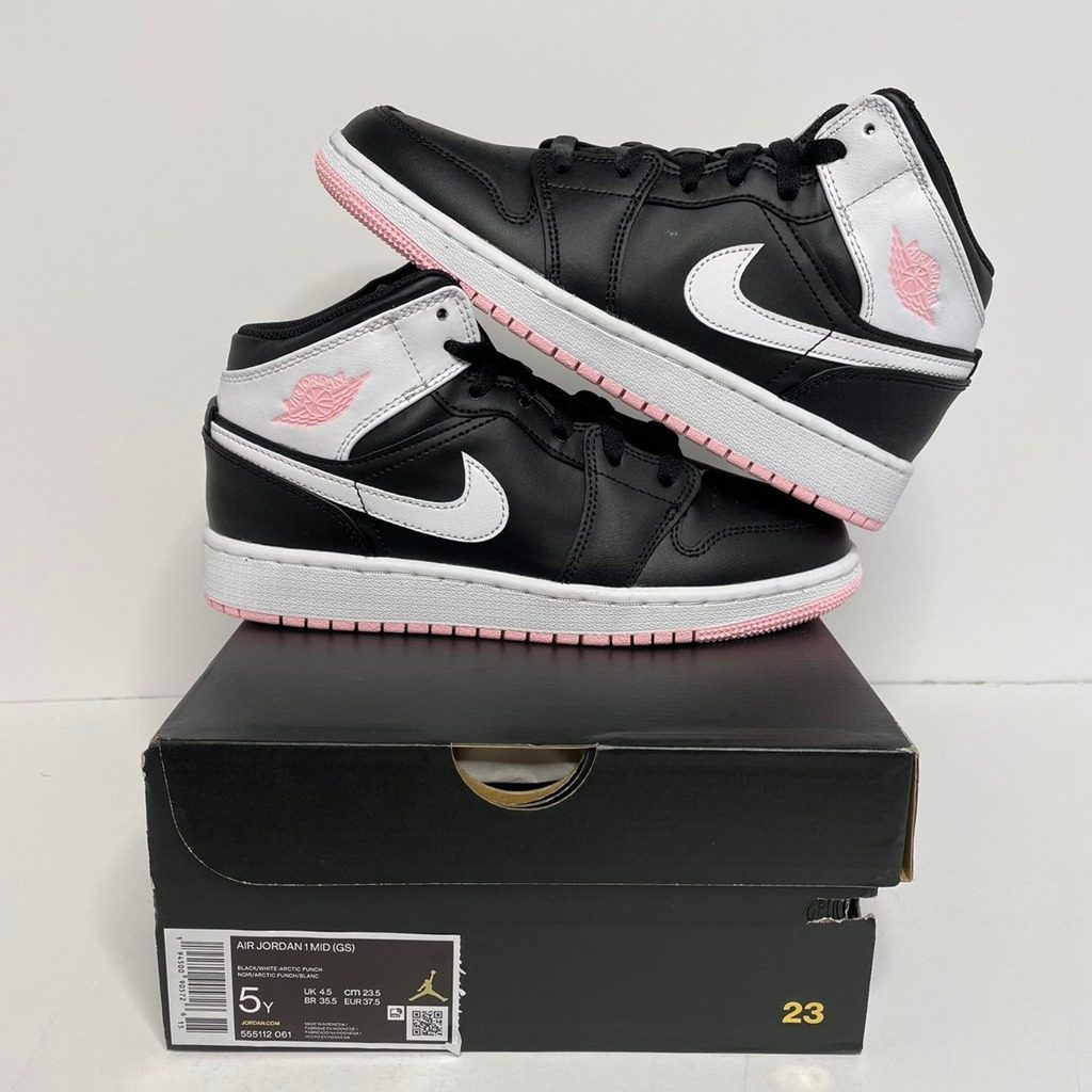 Giày Nike Air Jordan 1 Mid PS 'Black Arctic Punch' 640737-061 - Ảnh 3