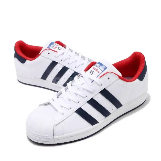Alternative view of Giày Adidas Superstar 'Navy Red' FV8270
