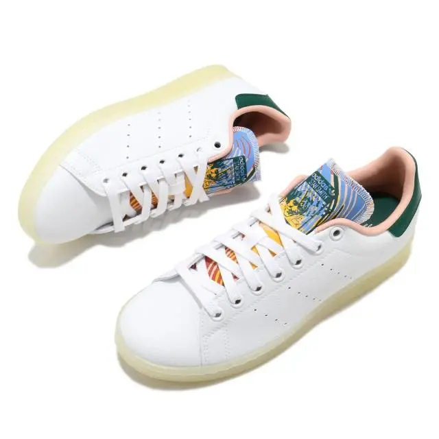 Giày Adidas Stan Smith 'White Collegiate Green' FZ3631 - Ảnh 3