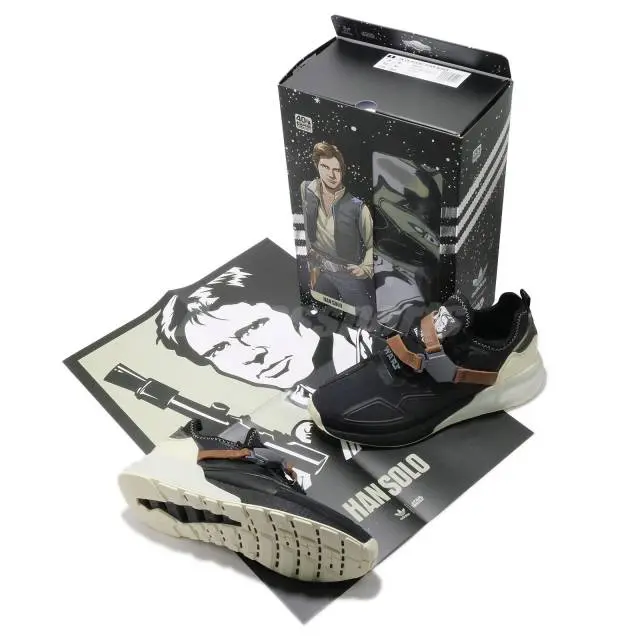 Giày Adidas Star Wars x ZX 2K Boost Han Solo FX9113 - Ảnh 4