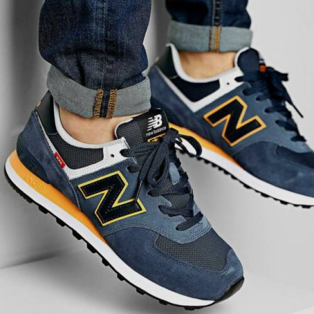 Giày New Balance 574 Classic Running 'Natural Indigo' ML574SY2 - Ảnh 3