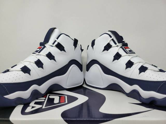 Giày Fila Grant Hill 1 'White Navy' 1BM00636-125 - Ảnh 5
