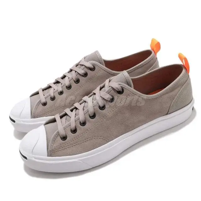 Giày Converse Jack Purcell Low 'Grey Orange' 169393C - Ảnh 3