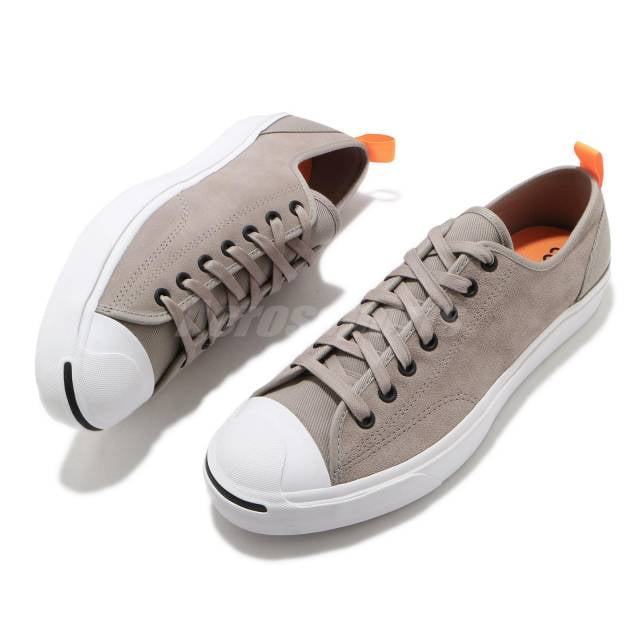Giày Converse Jack Purcell Low 'Grey Orange' 169393C - Ảnh 6