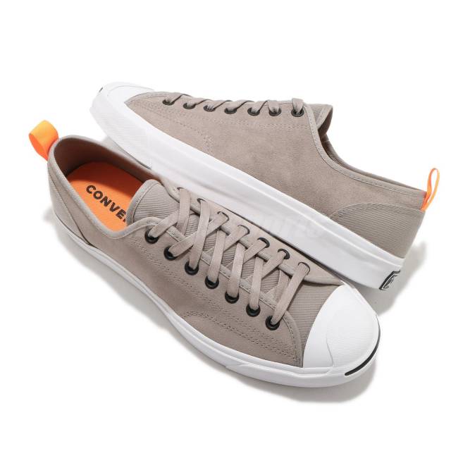 Giày Converse Jack Purcell Low 'Grey Orange' 169393C - Ảnh 7