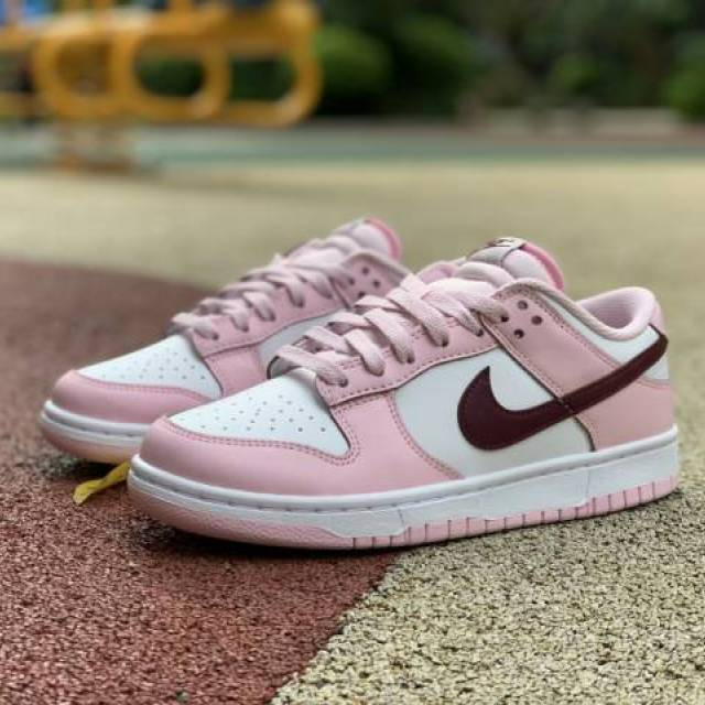 Giày Nike Dunk Low GS 'Pink Foam' CW1590-601 - Ảnh 6