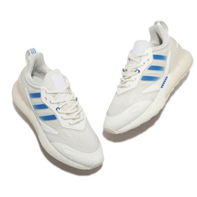 Giày Adidas ZX 2K Boost 2.0 'White Blue Bird' GX1007 - Ảnh 4