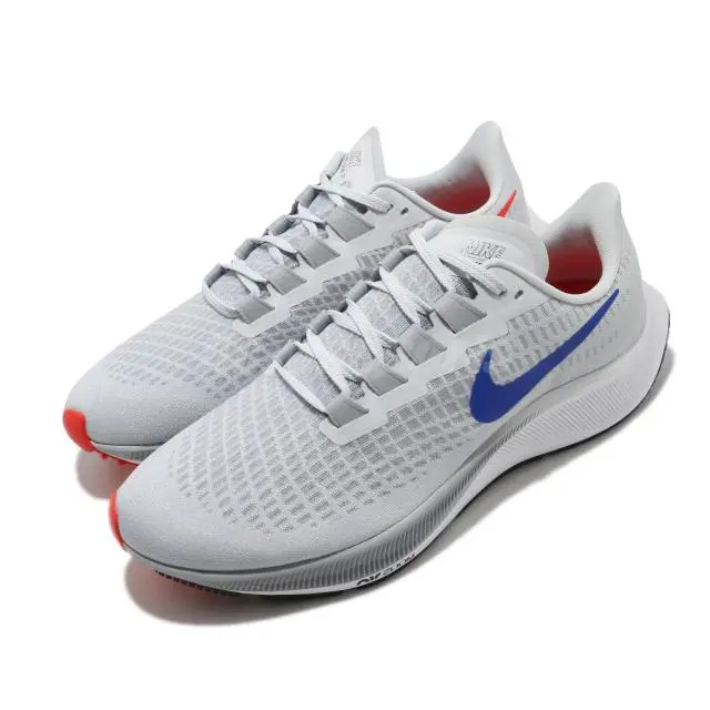 Alternative view of Giày Nike Air Zoom Pegasus 37 'Platinum Racer Blue' BQ9646-006