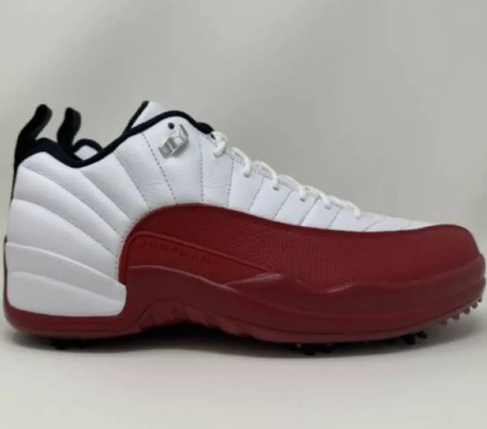 Giày Nike Air Jordan 12 Low Golf 'Cherry' DH4120-161 - Ảnh 3