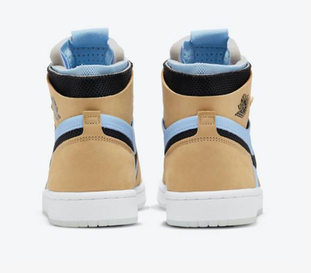 Giày Wmns Air Jordan 1 High Zoom Comfort High 'Psychic Blue Sesame' - Ảnh 3